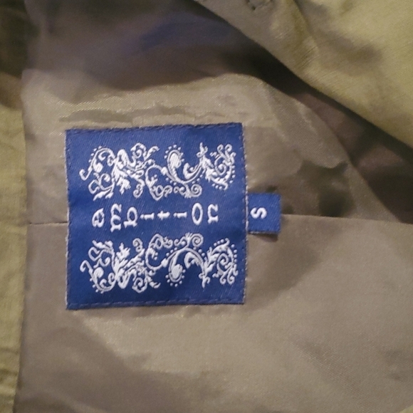 GREEN Ambition Coat Size Small - Picture 5 of 5